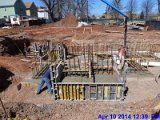 Pouring concrete at footings at Elev. 7-Stair -4,5 Facing North (800x600).jpg